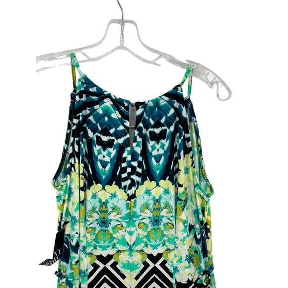 NY&C Halter Dress NWT‎ Womens Size Medium Belted Coquette Feminine Fairy - Picture 10 of 13